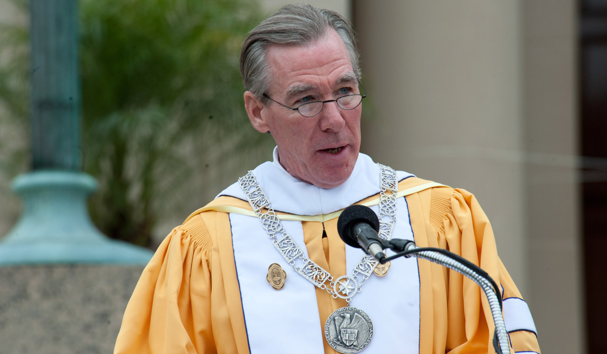 Garvey at Commencement 2011